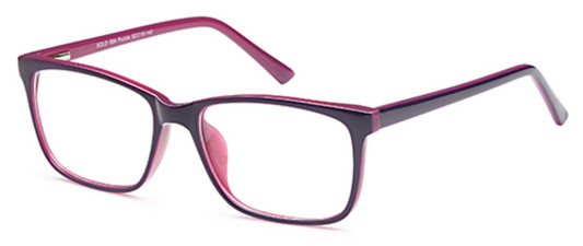 Solo 584 rectangle glasses frames – Purple