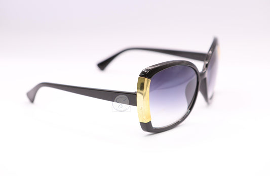 Sapphire SO11 Oversize Gradient Sunglasses - Black