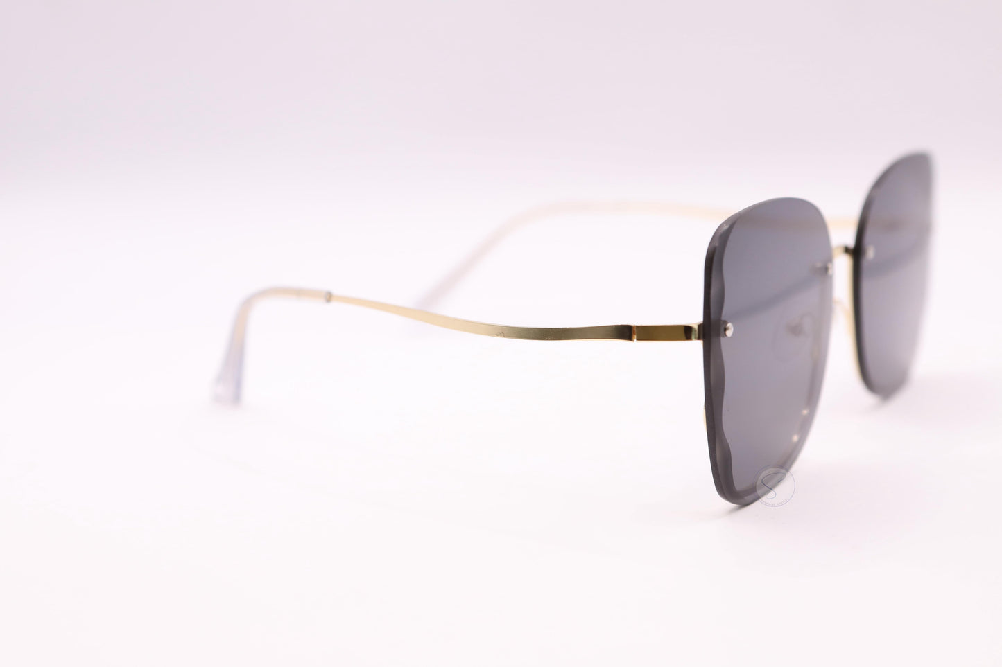 Sapphire SO8806 Rimless Gradient Sunglasses - Black