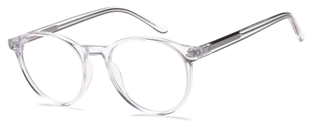 Brooklyn D141 Glasses Frame - Crystal