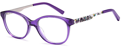 LOL 011 Glasses Frame - Purple