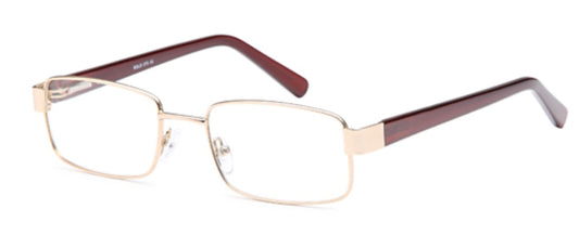 Solo Metal Flex 575 glasses frame - slim and flexible gold