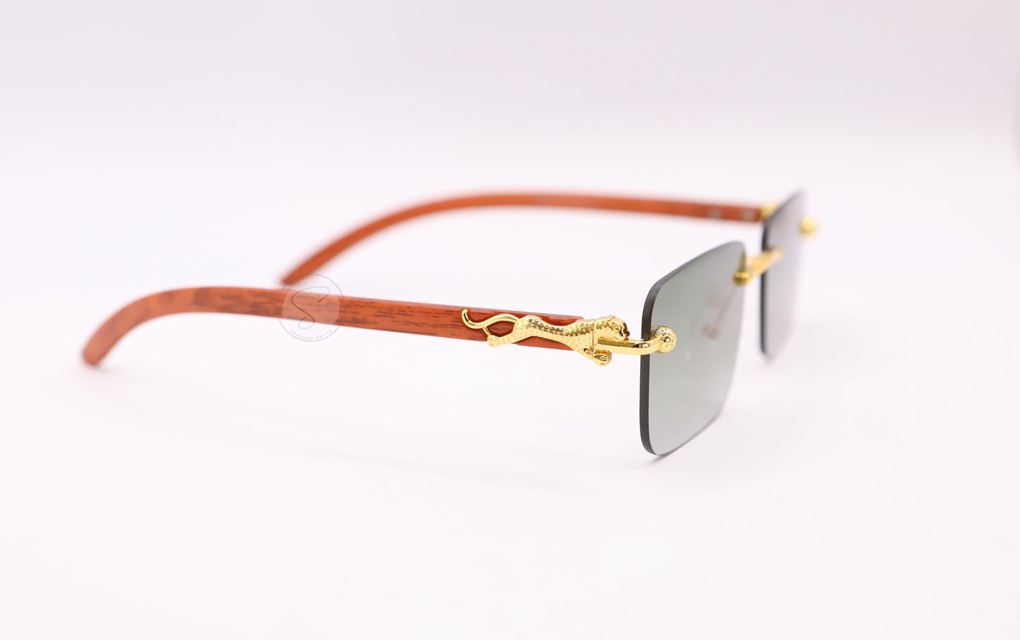 Sapphire SO90201 Gradient Rimless Sunglasses - Green