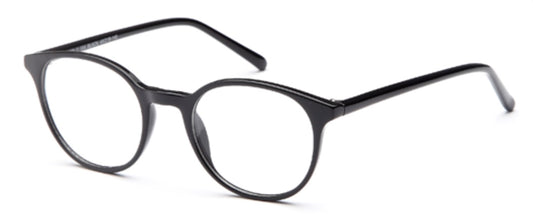 Solo Retro 589 glasses frame - round black