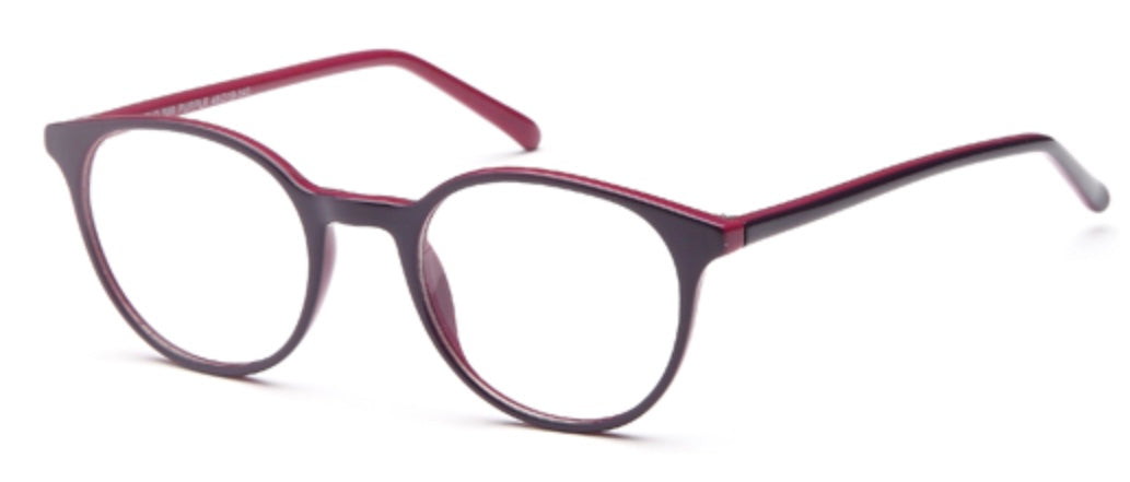 Solo Retro 589 glasses frame - round purple