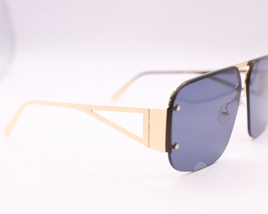 Sapphire SO8802 Oversized Gradient Sunglasses - Black