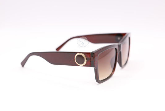 Sapphire SO001 Oversized Gradient Sunglasses - Brown