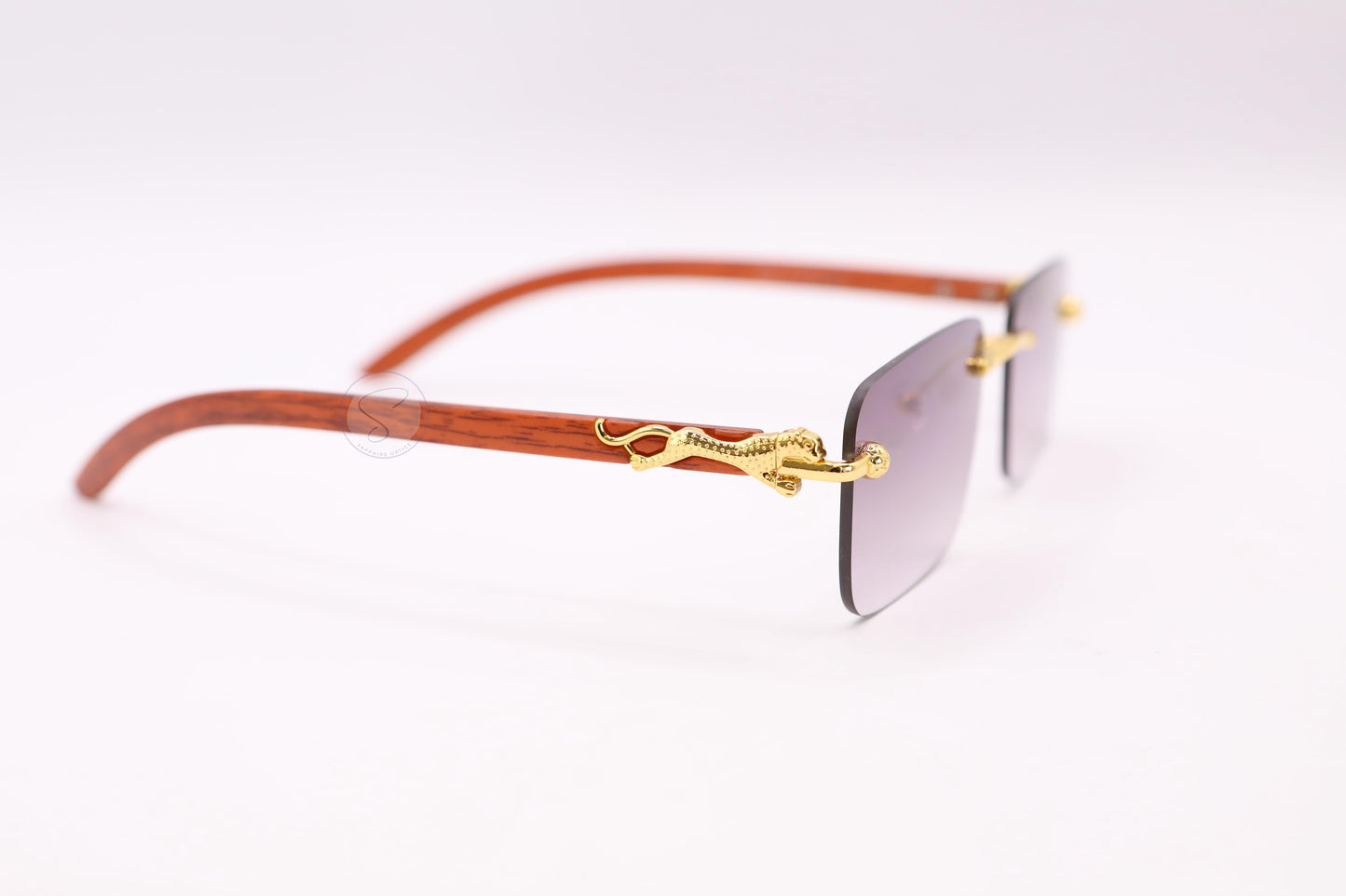 Sapphire SO90201 Gradient Rimless Sunglasses - Grey