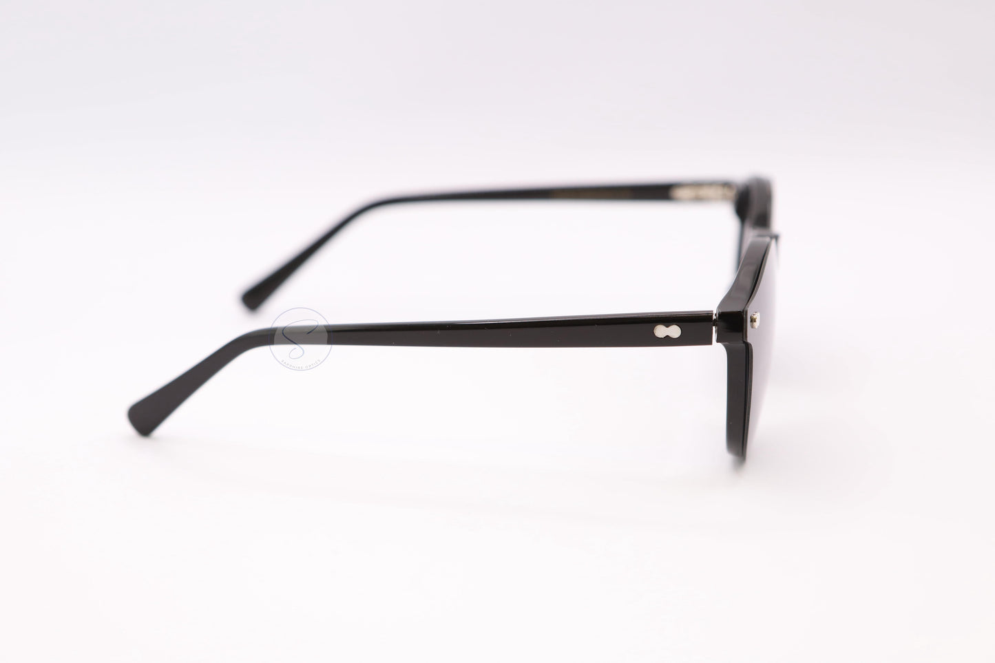 Sapphire S01120 Clip on Polarised Sunglasses - Clip On Black Side