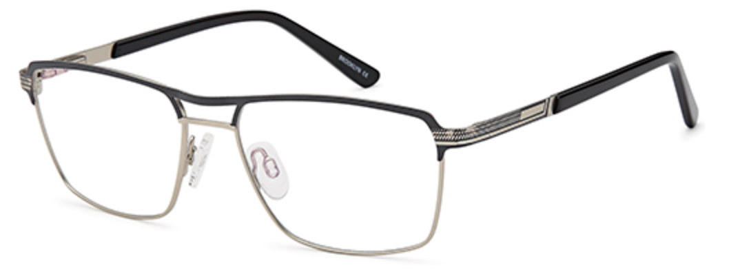 Brooklyn D138 Glasses Frame - Black