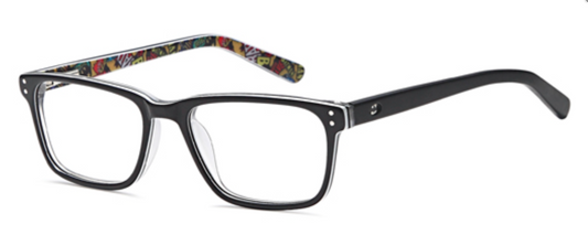 Batman BT910 Kids Batman glasses frames - Black