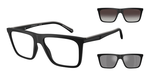 Emporio Armani EA4258 Clip-On Glasses (2-in-1) | Sapphire Optics - Sapphire Optics