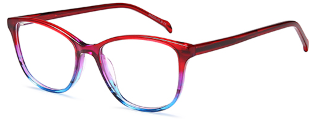 Brooklyn Black DB9921 Glasses Frame - Wine