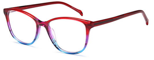 Brooklyn Black DB9921 Glasses Frame - Wine