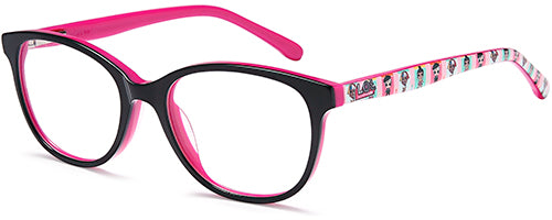 LOL 015 Glasses Frame -Black/Pink