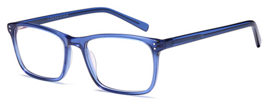Brooklyn D126 Glasses Frame - Blue