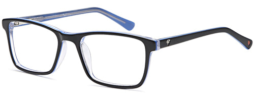 Superman SM1506 Kids superman glasses frames - Black/Blue
