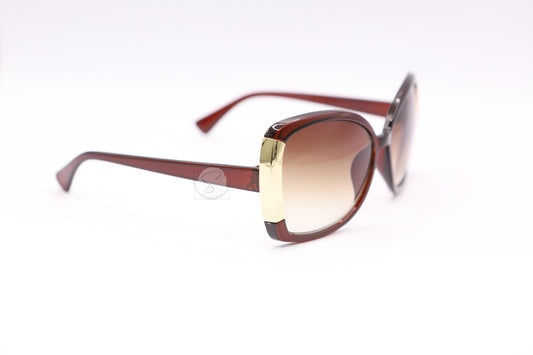 Sapphire SO11 Oversize Gradient Sunglasses - Brown