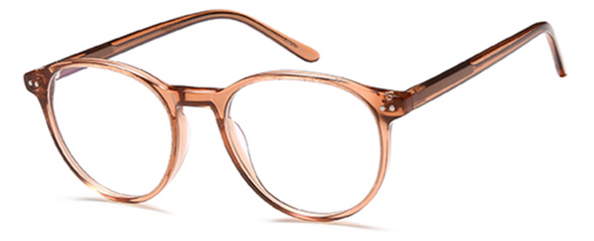 Brooklyn D141 Glasses Frame - Brown Crystal