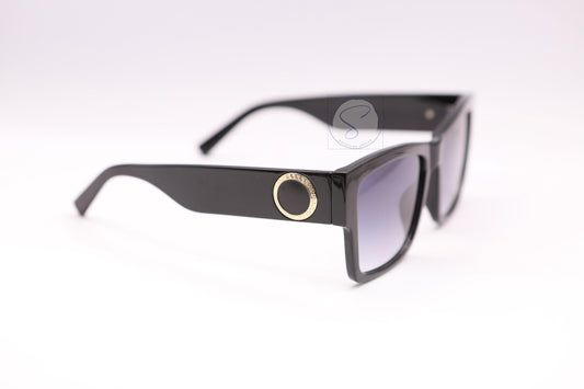 Sapphire SO001 Oversized Gradient Sunglasses - Black
