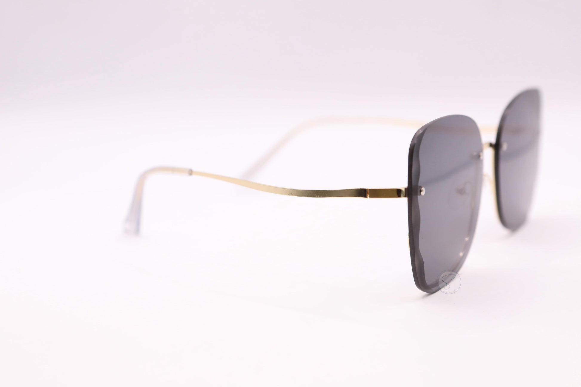 Sapphire SO8806 Rimless Gradient Sunglasses - Black