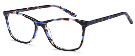 Brooklyn Black DB9923 Glasses Frame - Blue