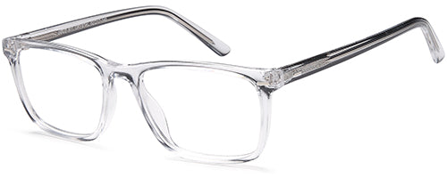 Solo 815 clear glasses frame – rectangular transparent frame