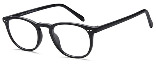 Solo Retro 813 round glasses frame -  Black