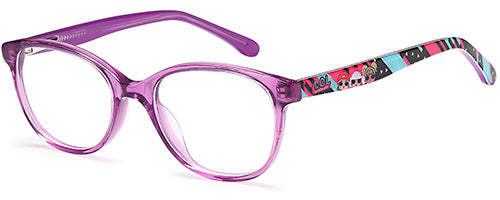 LOL 002 Glasses Frame - Purple