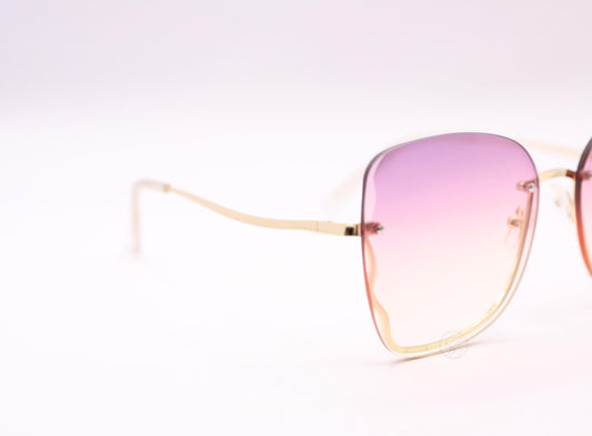Sapphire SO8806 Rimless Gradient Sunglasses - Pink