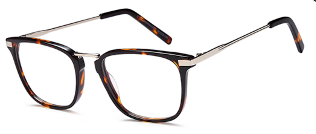 Brooklyn D153 Glasses Frame - Havana/Gold