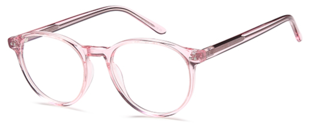 Brooklyn D141 Glasses Frame - Pink Crystal