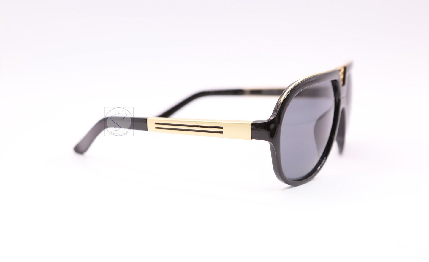 Sapphire SO18 Gradient Sunglasses - Black/Gold