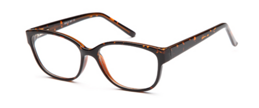 Solo 567 rectangle glasses frames – Havana