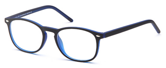 Solo 591 glasses frames – Black/Blue