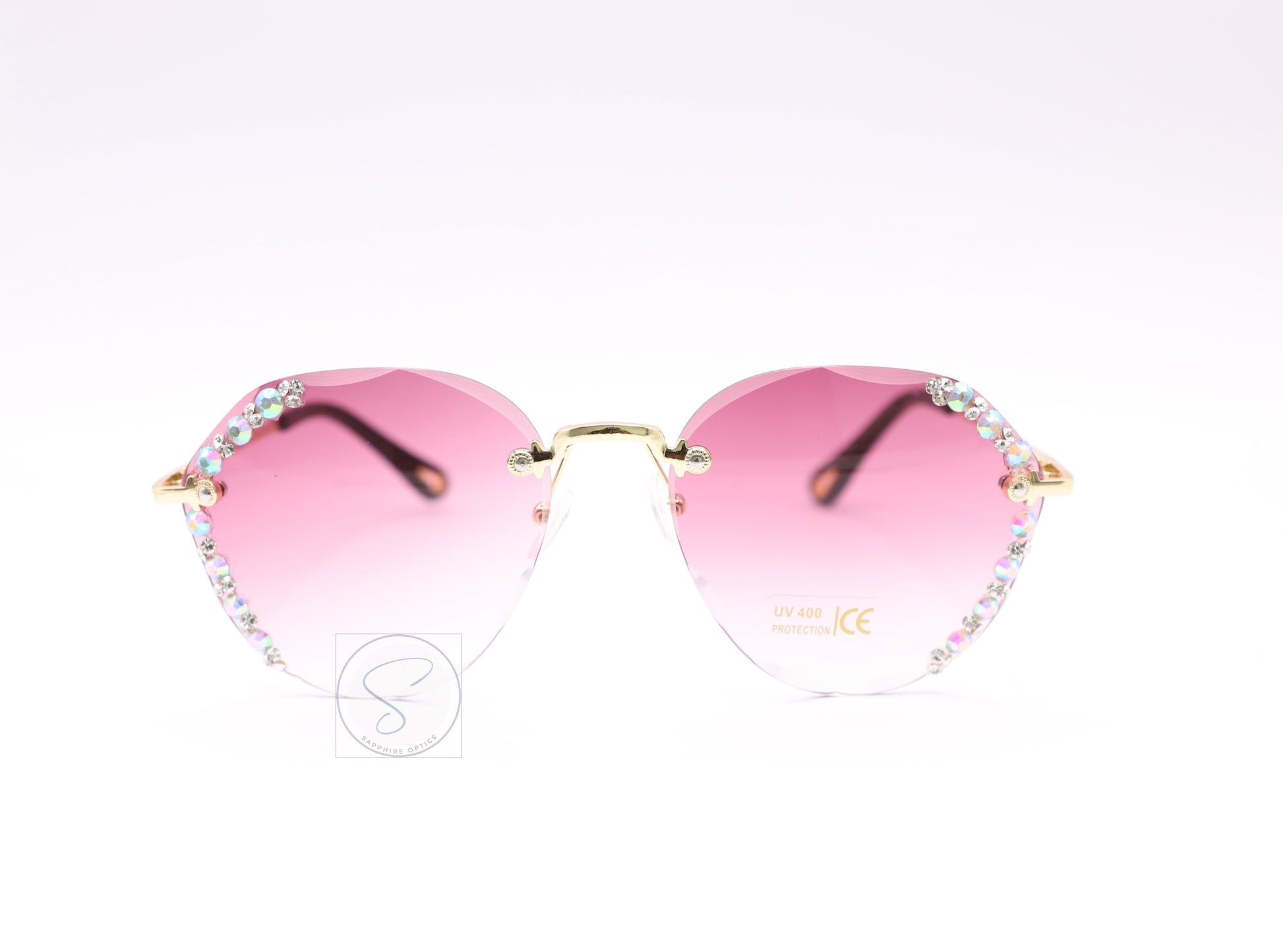Sapphire SO20 Rimless Gradient Sunglasses