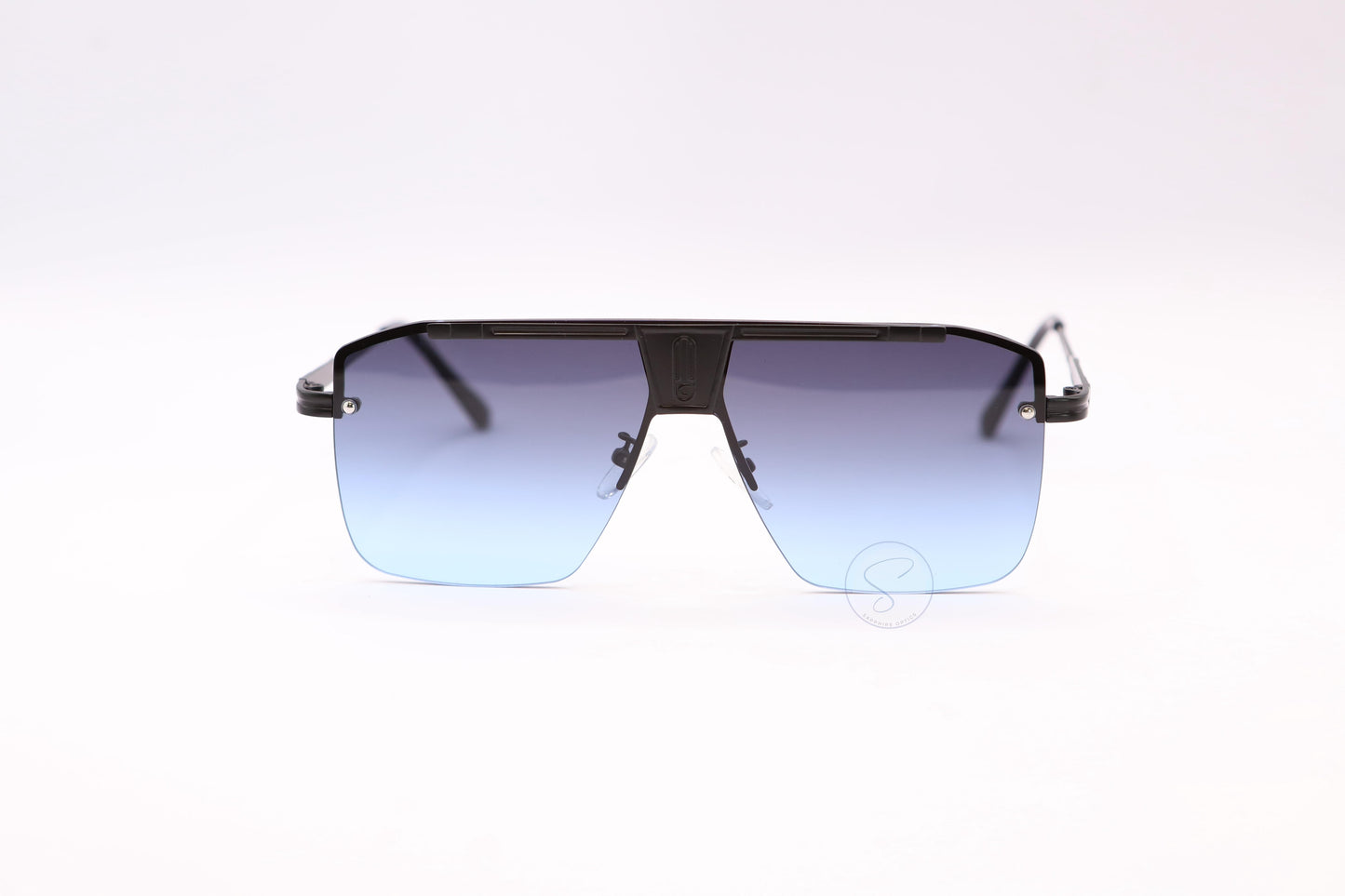 Sapphire SO2576 Square Gradient Sunglasses - Blue