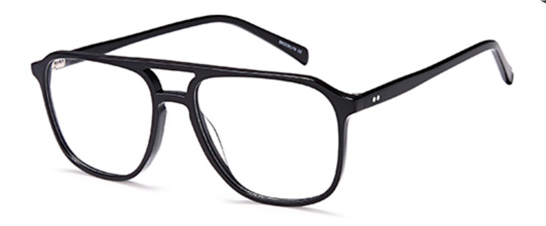 Brooklyn D182 Glasses Frame - Black
